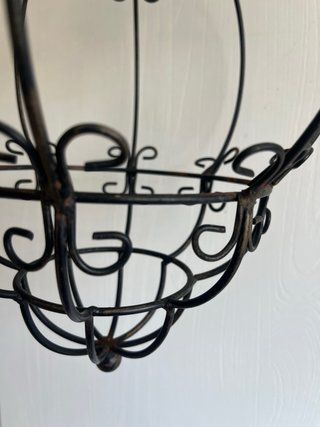 Gabbia lampada stile Murano