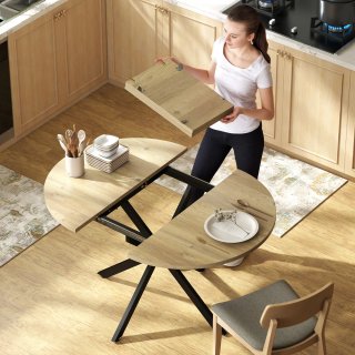 Tavolo da Pranzo Industriale per 4-6 Persone con R