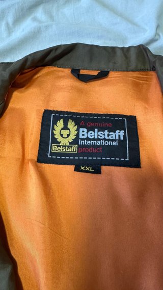 Chaqueta Belstaff Verde Militar Talla XXL