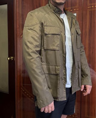 Chaqueta Belstaff Verde Militar Talla XXL