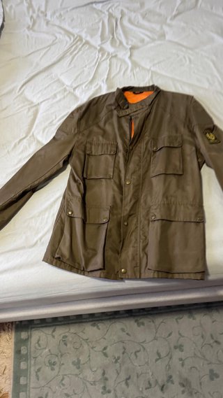 Chaqueta Belstaff Verde Militar Talla XXL