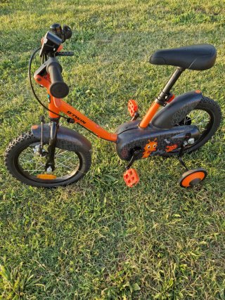 Bicicleta infantil Btwin naranja