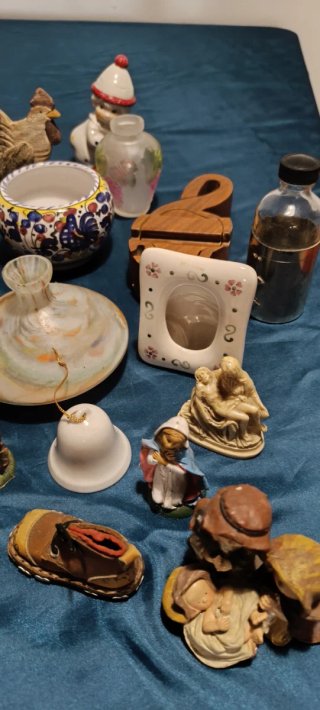 Gran Lote de Objetos Vintage y de Colección Cerámi