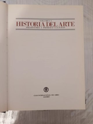 Historia del Arte Prehistoria y primeras cultur...