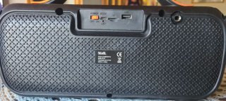 Altavoz Inalámbrico Stima Pro Negro/Naranja.