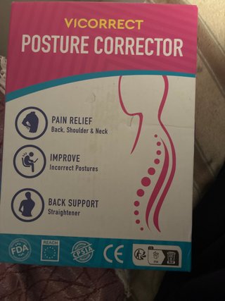 Corrector de Postura VICORRECT con 8 Imanes