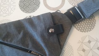 Mochila cruzada Slim Antirrobo - Ideal Viajes