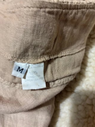 Gonna con pizzo beige taglia unica
