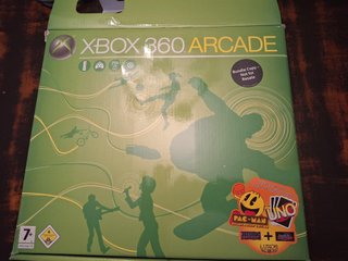 Consola Xbox 360 arcade con caja