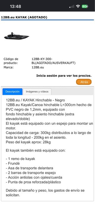 Kayak 12 BB.eu