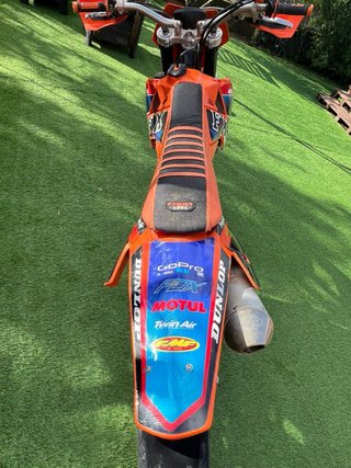 KTM Enduro/Motocross Naranja y Negra