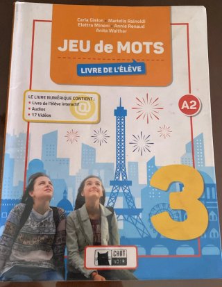 Jeu de mots 3, A2 Livre de l'éléve