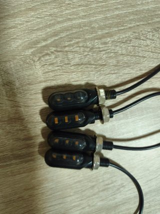 4 Intermitentes LED Moto Secuenciales