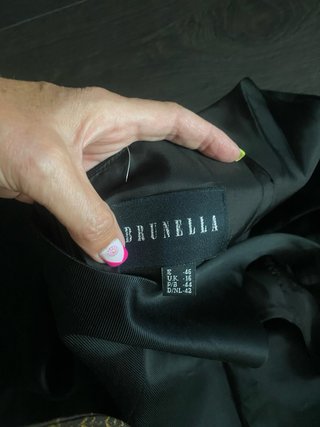 Vestido elegante negro Brunella T.42