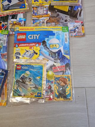 Lote 5 Revistas LEGO City
