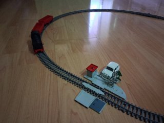 Trenes de miniatura y vías