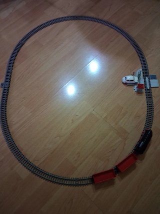 Trenes de miniatura y vías