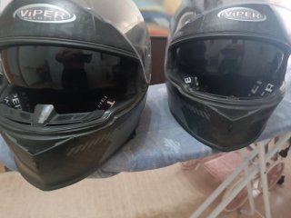 3 Cascos de Moto Viper y Shir