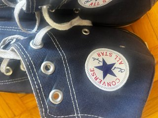 Zapatillas Converse Altas Azul Marino