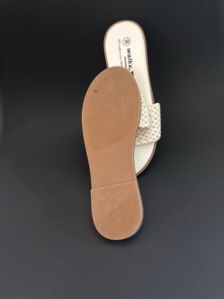 Chanclas Walkx Blancas Talla 38