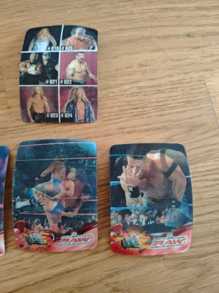 Cromos WWE Raw