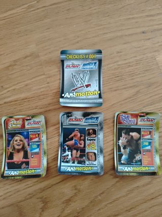Cromos WWE Raw