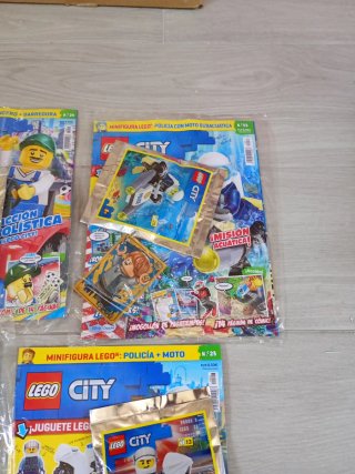 Lote 5 Revistas LEGO City