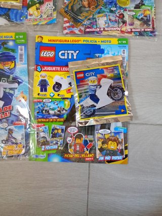 Lote 5 Revistas LEGO City