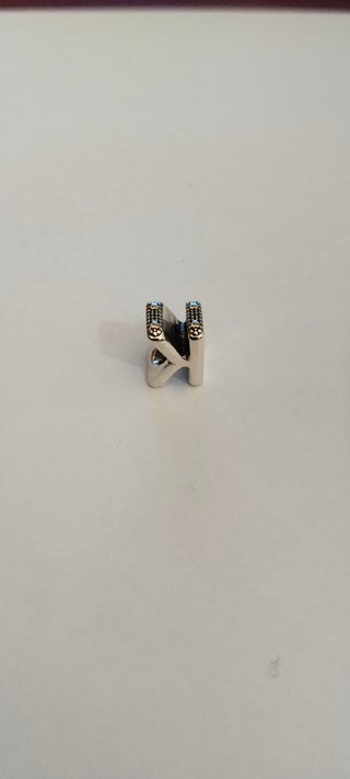 Charm Letra K Pandora Plata