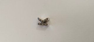 Charm Letra K Pandora Plata