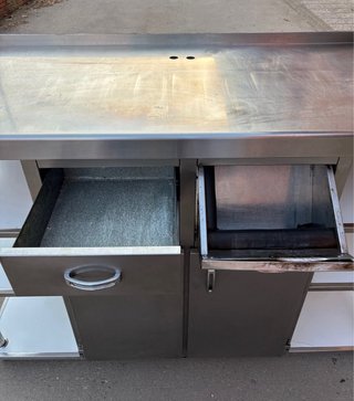 Mueble Cafetera Profesional Infrico Acero