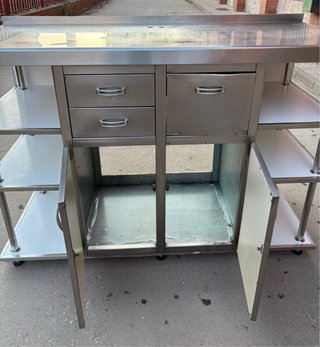 Mueble Cafetera Profesional Infrico Acero