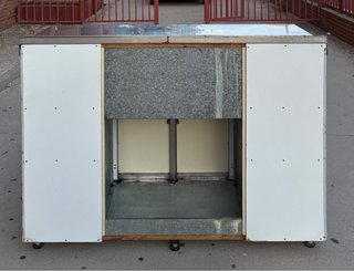 Mueble Cafetera Profesional Infrico Acero