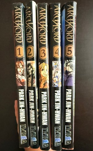 Manga Archlord #1,2,3,4,5,6 - Park Jin-hwan