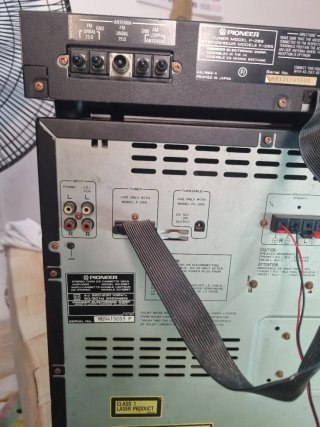 Equipo Pioneer XD-55T y Sintonizador F-Z95