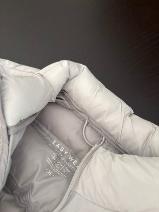 Chaleco plumífero sintético gris polar Easy Wear