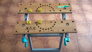 Tavolo da lavoro pieghevole Wolfcraft