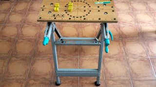 Tavolo da lavoro pieghevole Wolfcraft