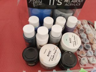 Lote Pinturas Acrílicas Tiza y Más