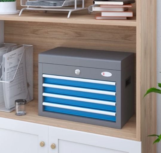 Caja Herramientas Metálica con Cerradura