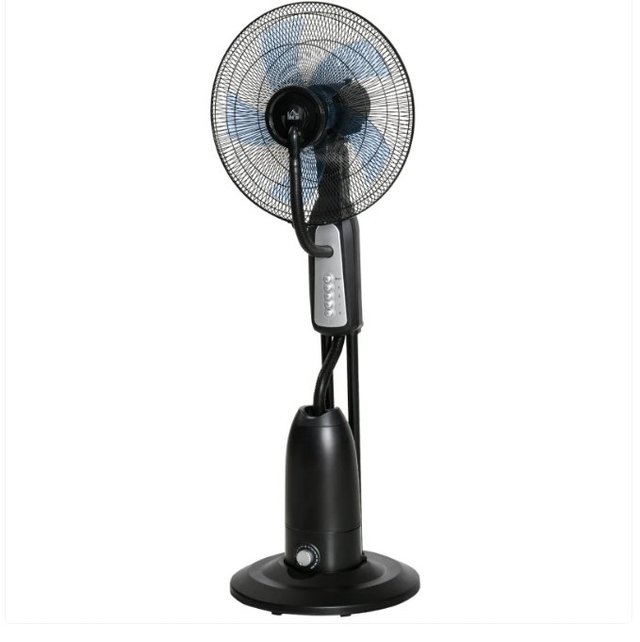 Ventilador Nebulizador Negro 90W
