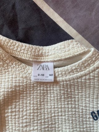 Camiseta manga larga Talla 9/10