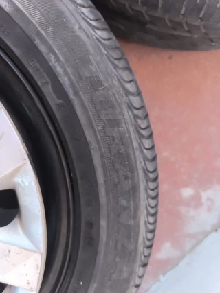 Llantas 16 Volkswagen con gomas y tapacubos
