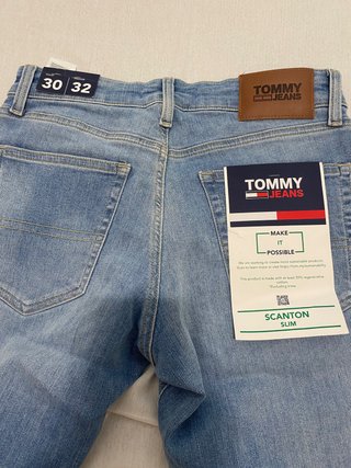 Vaqueros Tommy Jeans Slim Hombre Talla 30/32