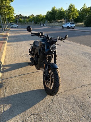Moto Zontes C125 Azul