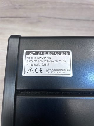 Marcador electronico MP ELECTRONICS MNC11.6K