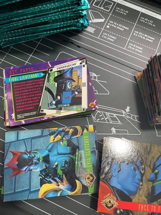 Reboot 1995 Trading Cards + 35 Sobres