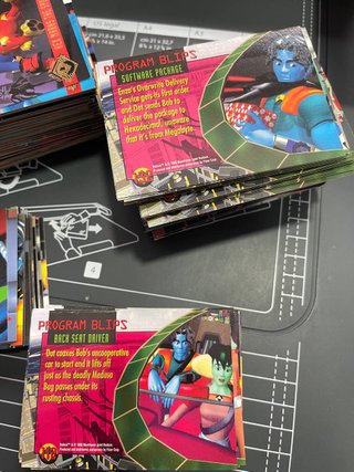Reboot 1995 Trading Cards + 35 Sobres