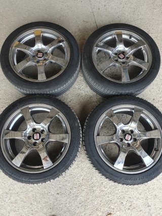Llantas de cromado  original seat leon FR