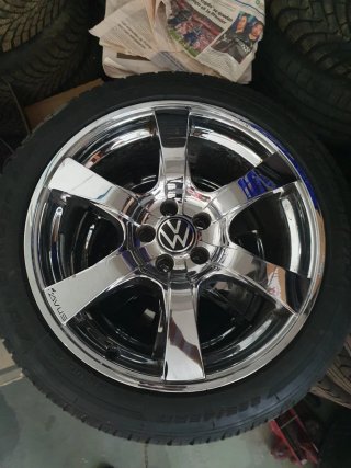 Llantas de cromado  original seat leon FR